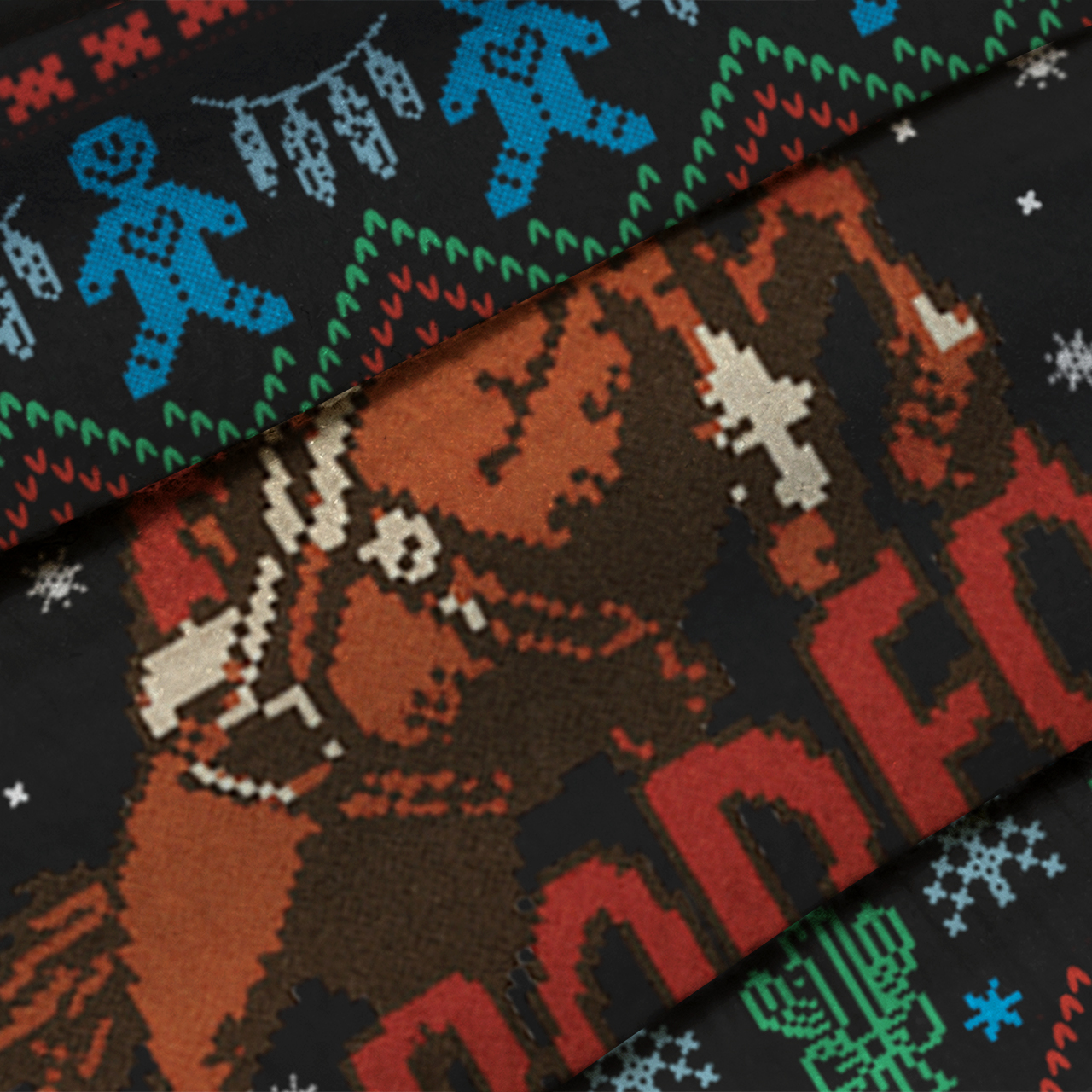 Christmas Rodeo Ugly Knit Sweatshirt