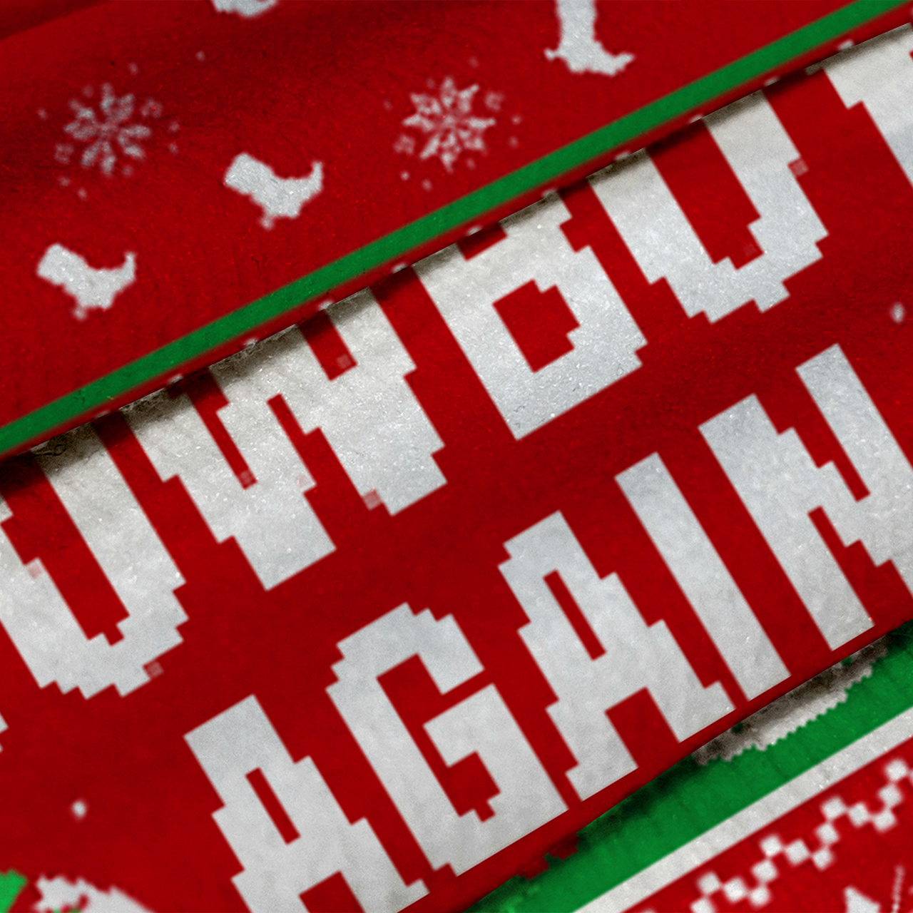 Make America Cowboy Again Ugly Knit Sweatshirt