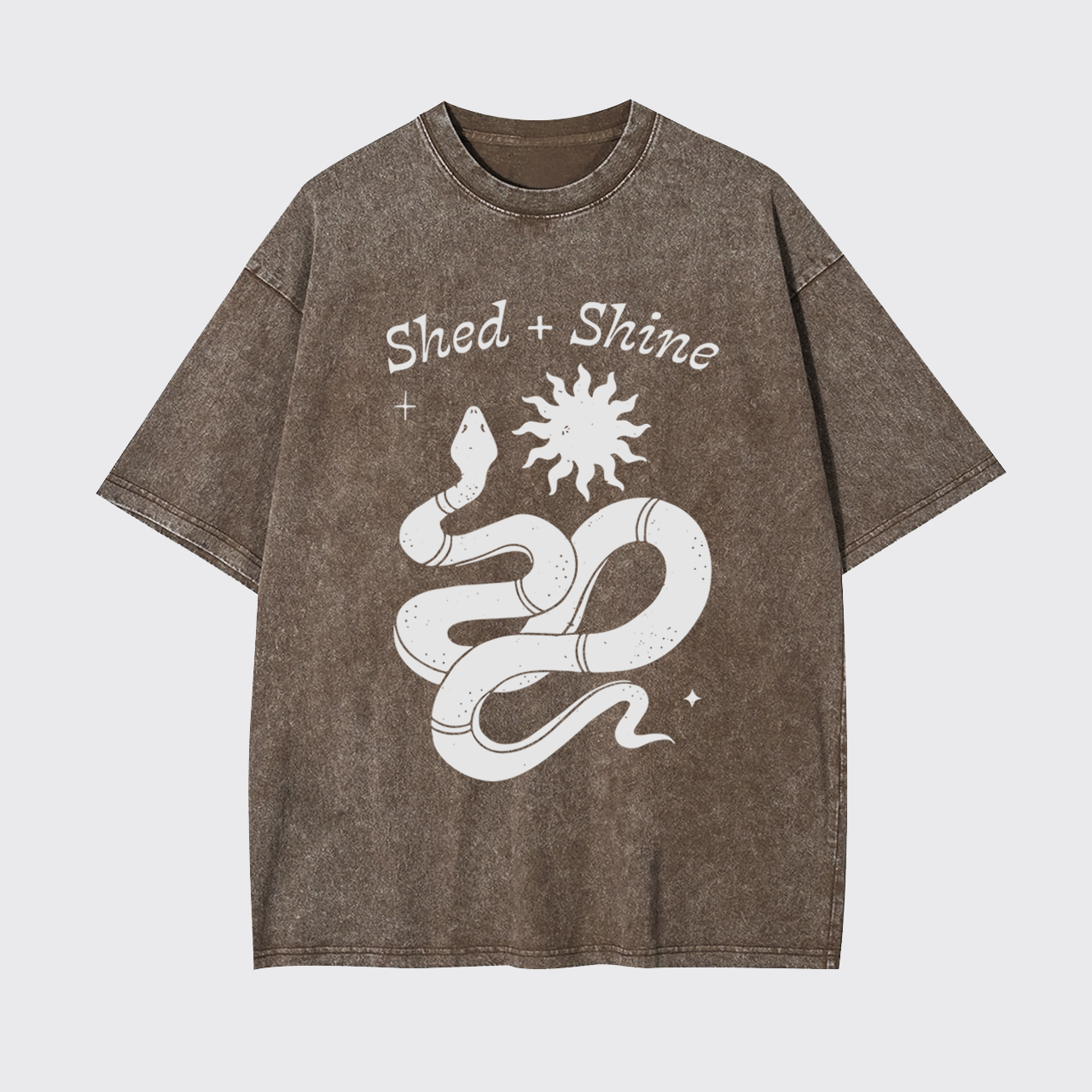 Snake Boho Garment-dye Tees