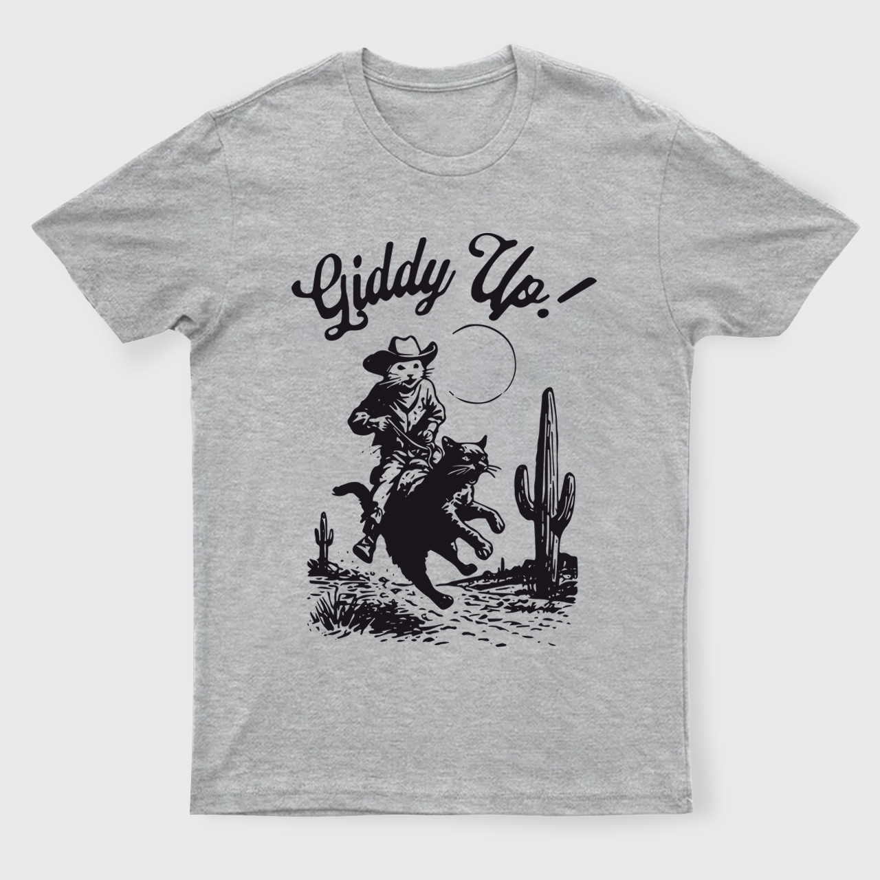 Giddy Up Funny Cowboy Mouse T-Shirts