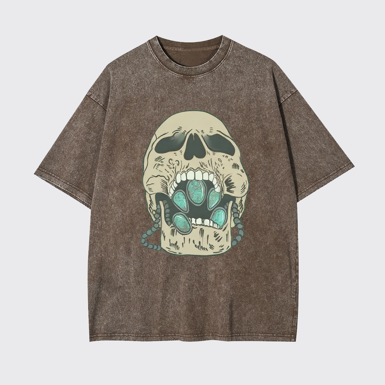 Vintage Skeleton Cowgirl Garment-dye Tees