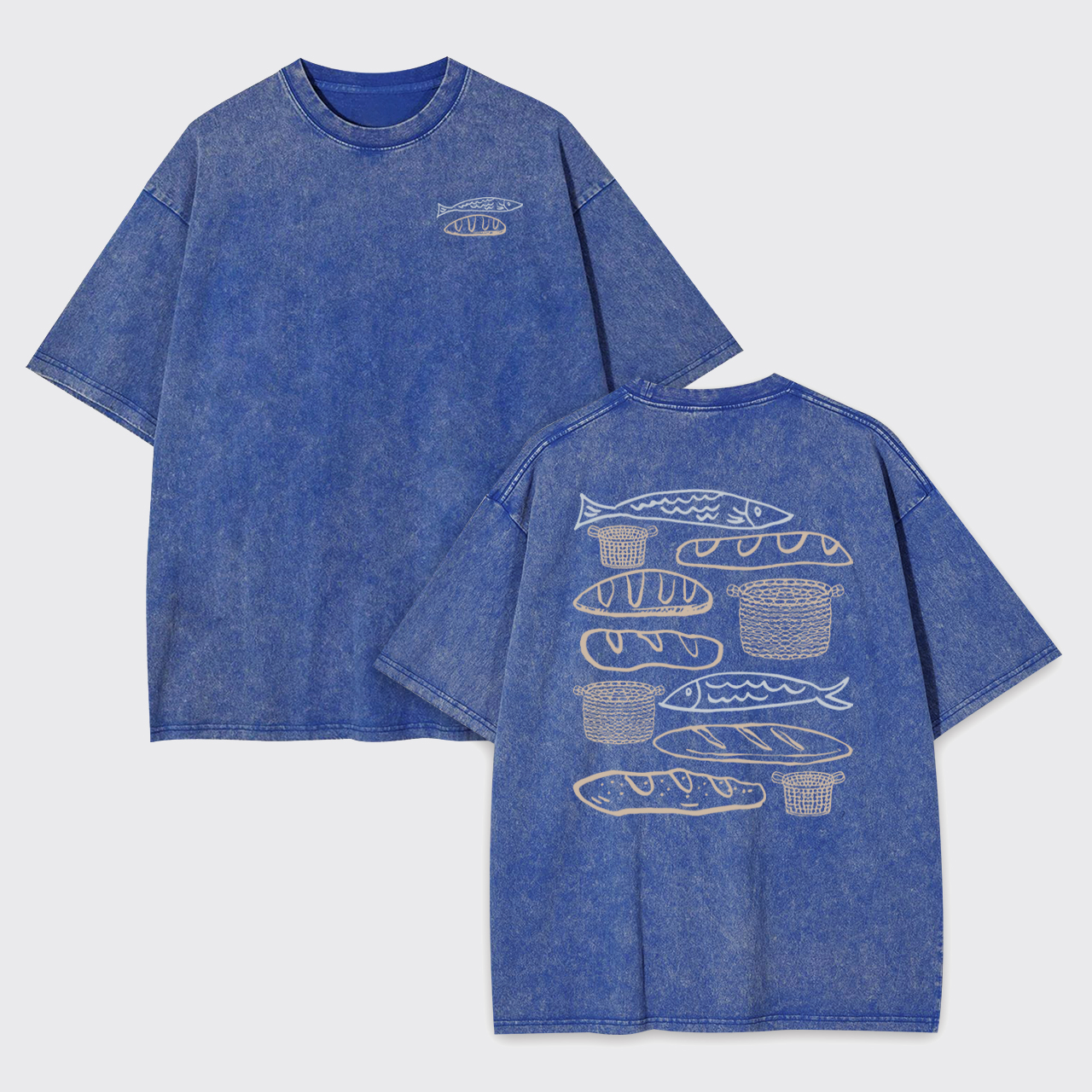 Bread & Fish Garment-dye Tees