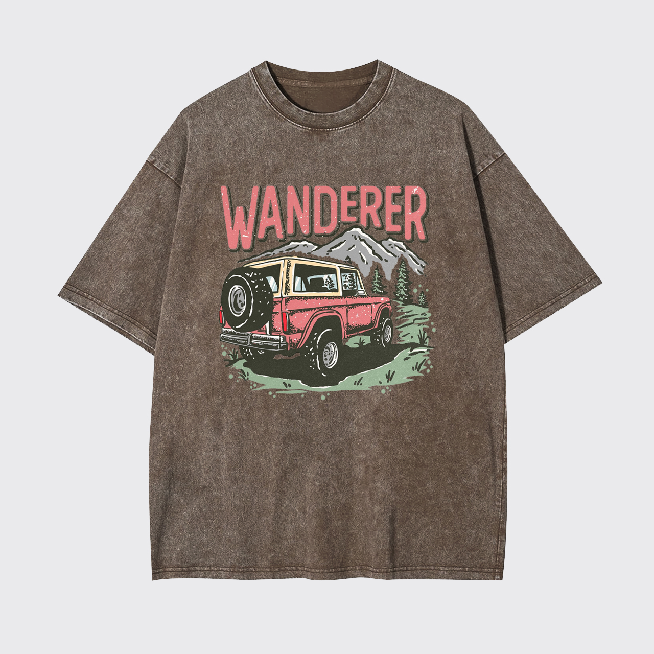 Adventure VIntage Camping Garment-dye Tees