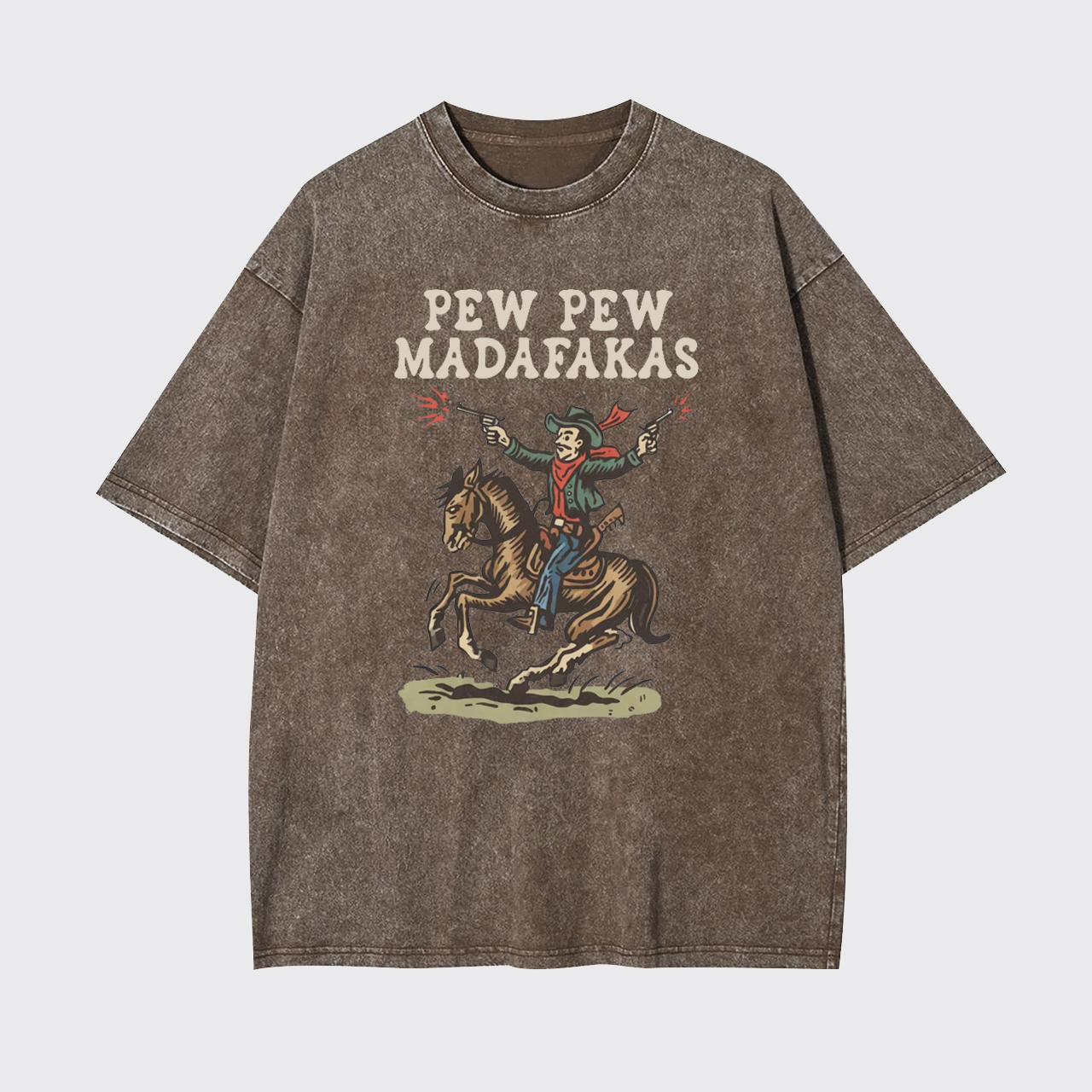 Pew Pew Madafakas Garment-dye Tees