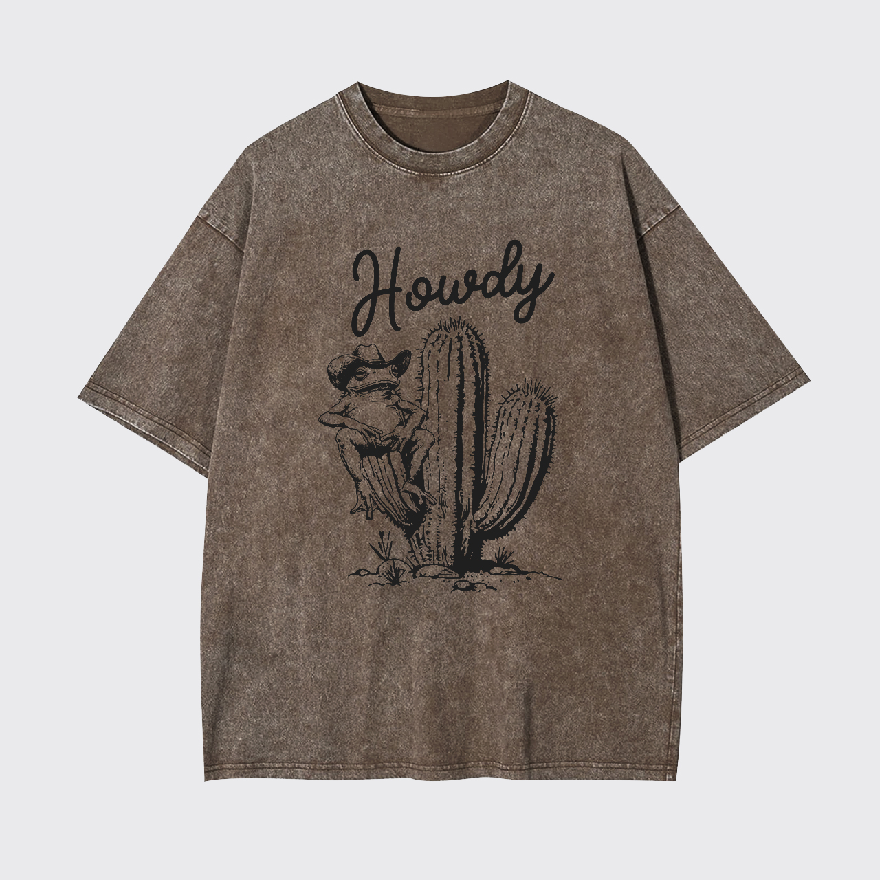 Trendy Country Frog Garment-dye Tees
