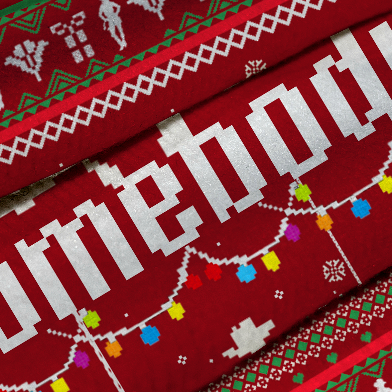 Somebody's Problem Couple Ugly Knit Sweatshirt