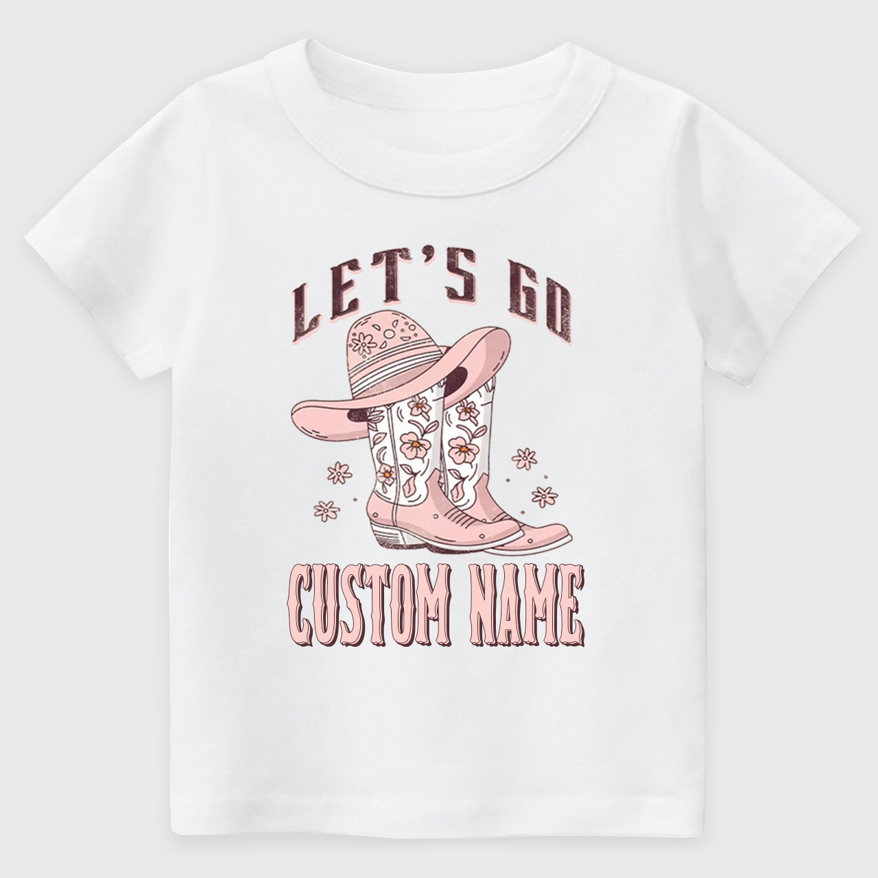 Personalized Let's Go Kids T-shirt