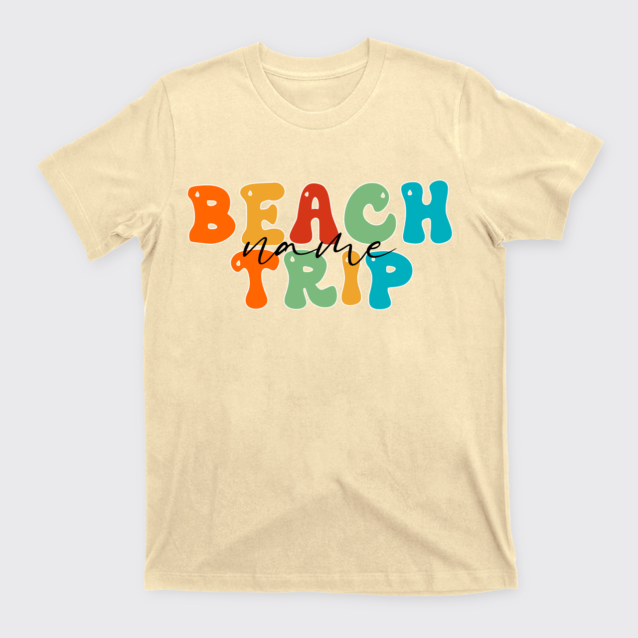 Personalized Name Beach Trip T-Shirts