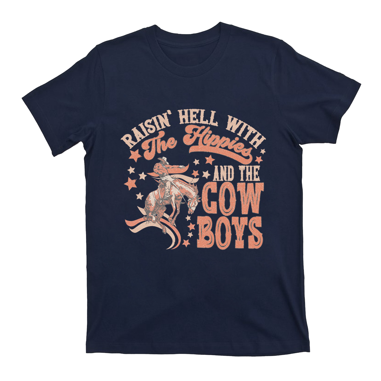 Raisin Hell With the Hippies & the Cowboys T-Shirts