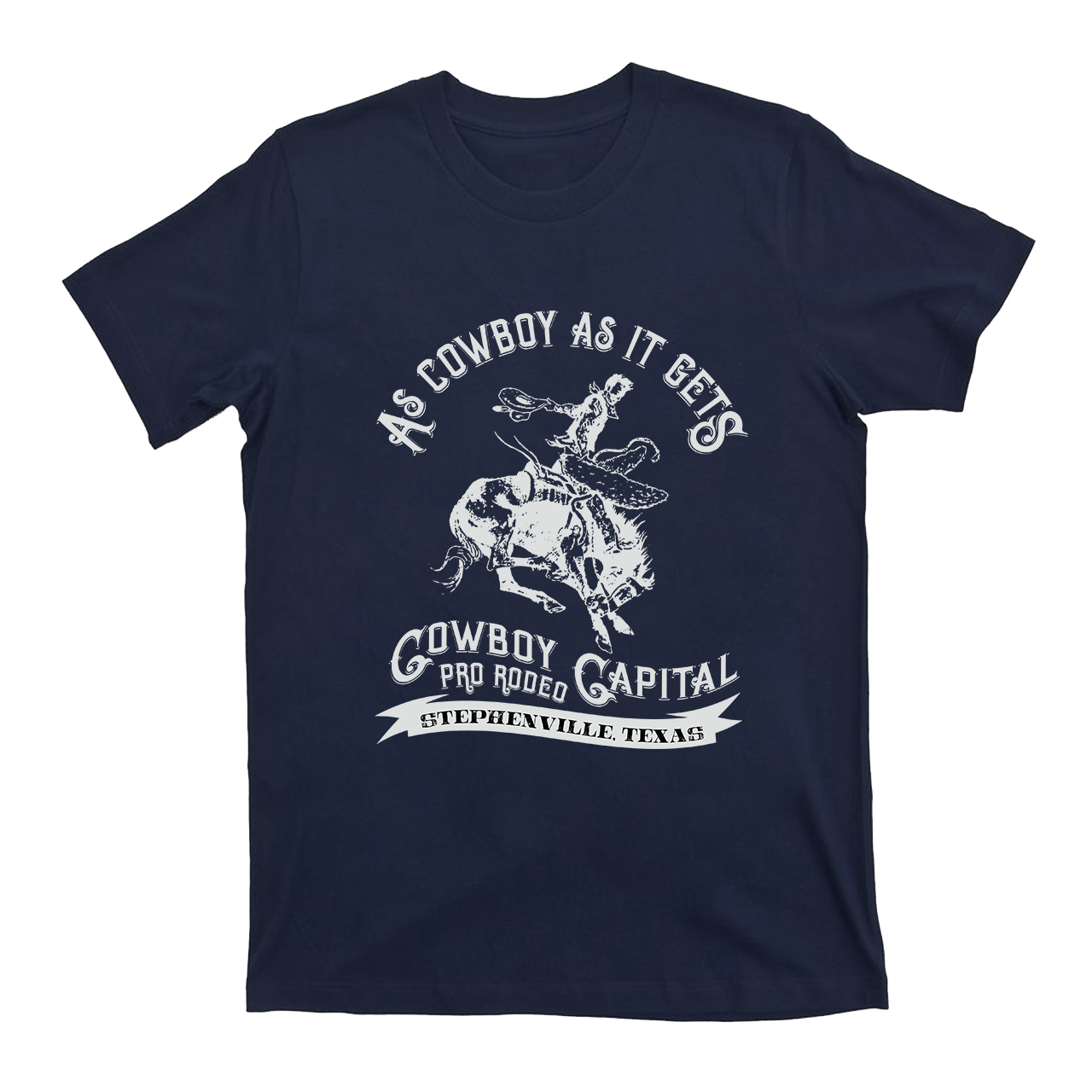 As Cowboy As It Gets Capital T-Shirts