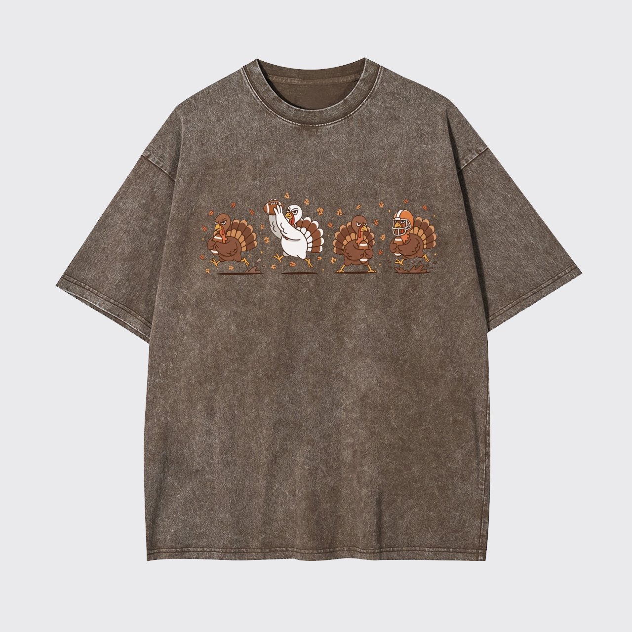 Football Turkey Garment-dye Tees