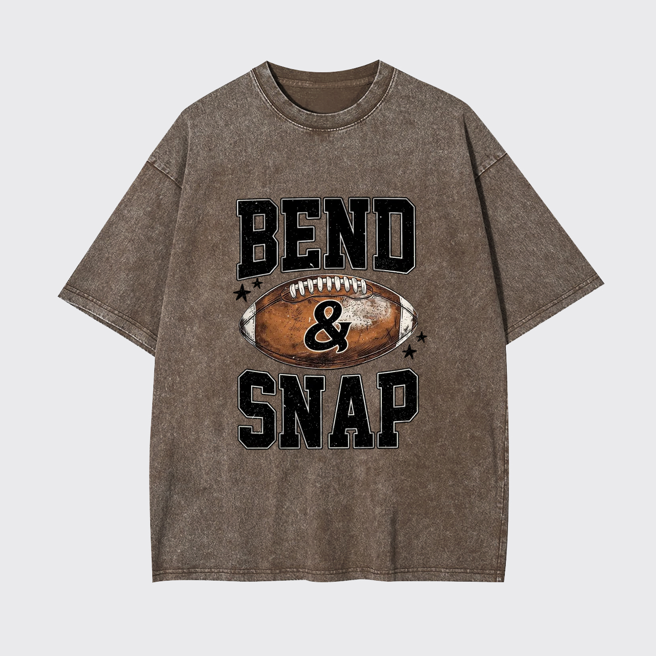 Bend and Snap Football Garment-dye Tees