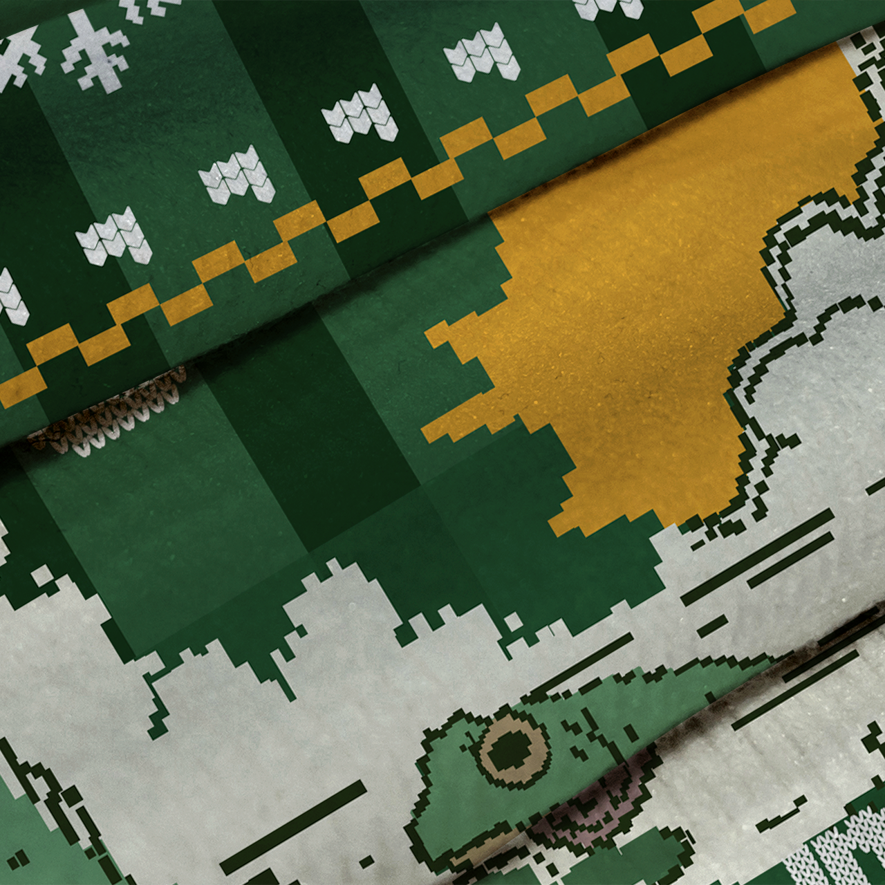 Rage Consumes Me Ugly Knit Sweatshirt