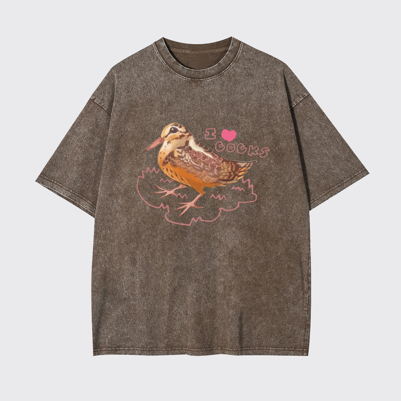 I Love Woodcocks Garment-dye Tees