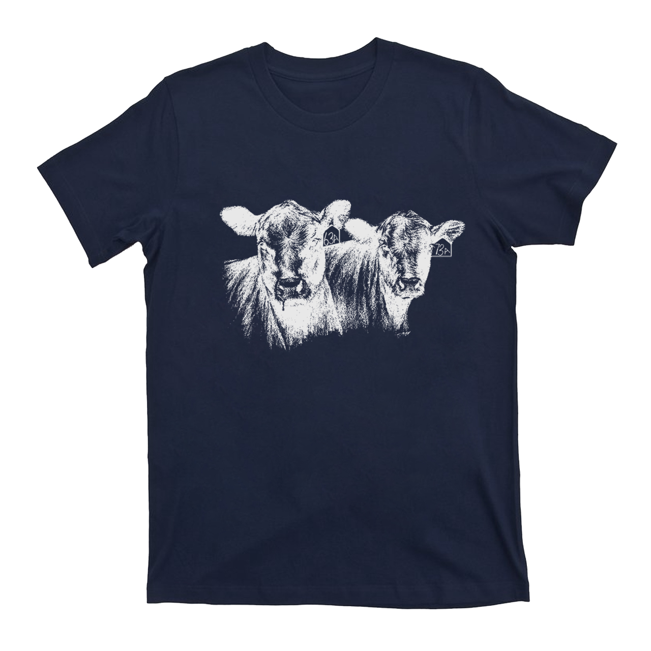 Two Cute Cows on the Farm T-Shirts