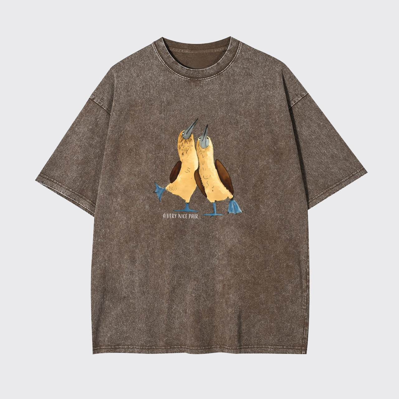 Blue Footed Booby Garment-dye Tees