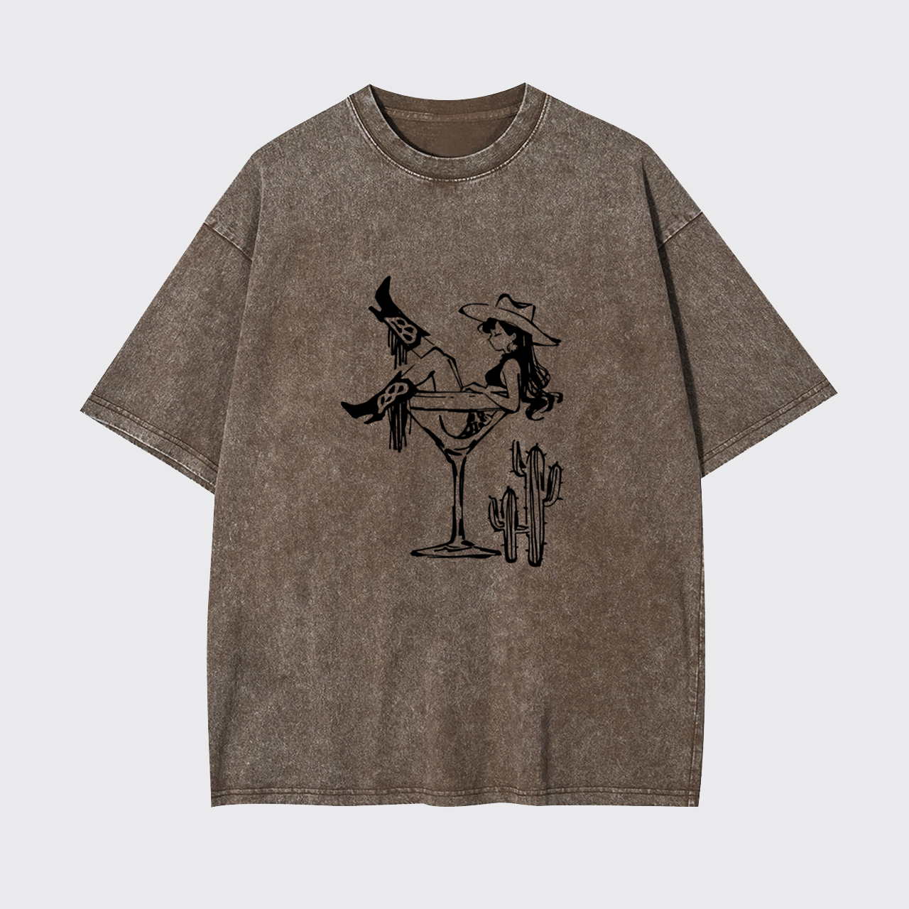 Cowgirl Martini Garment-dye Tees