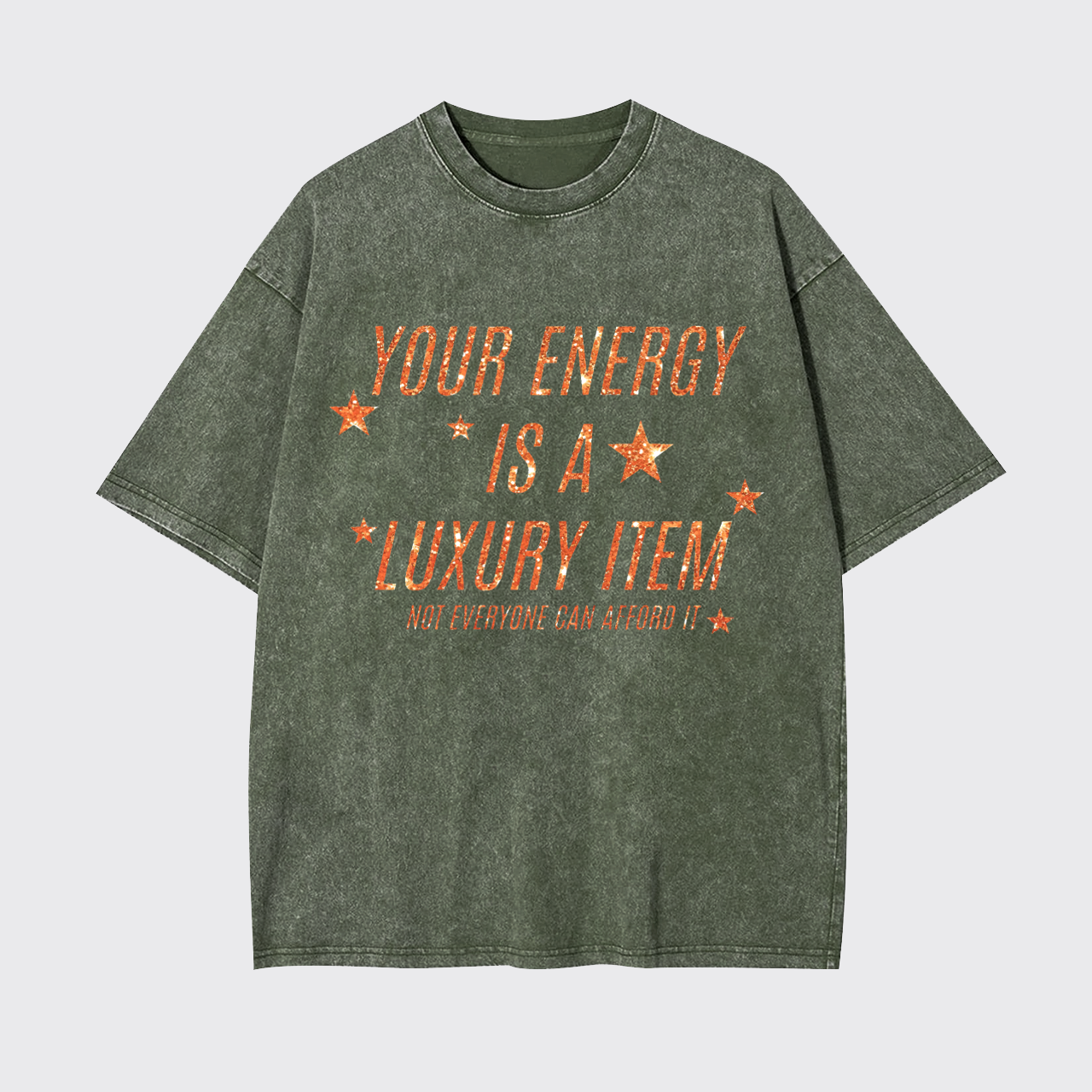 Luxury Item Energy Garment-dye Tees