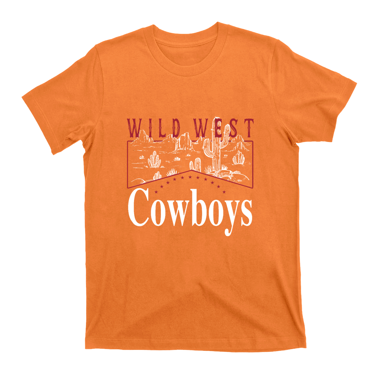 Wild West Desert Cactus Cowboys  T-Shirts