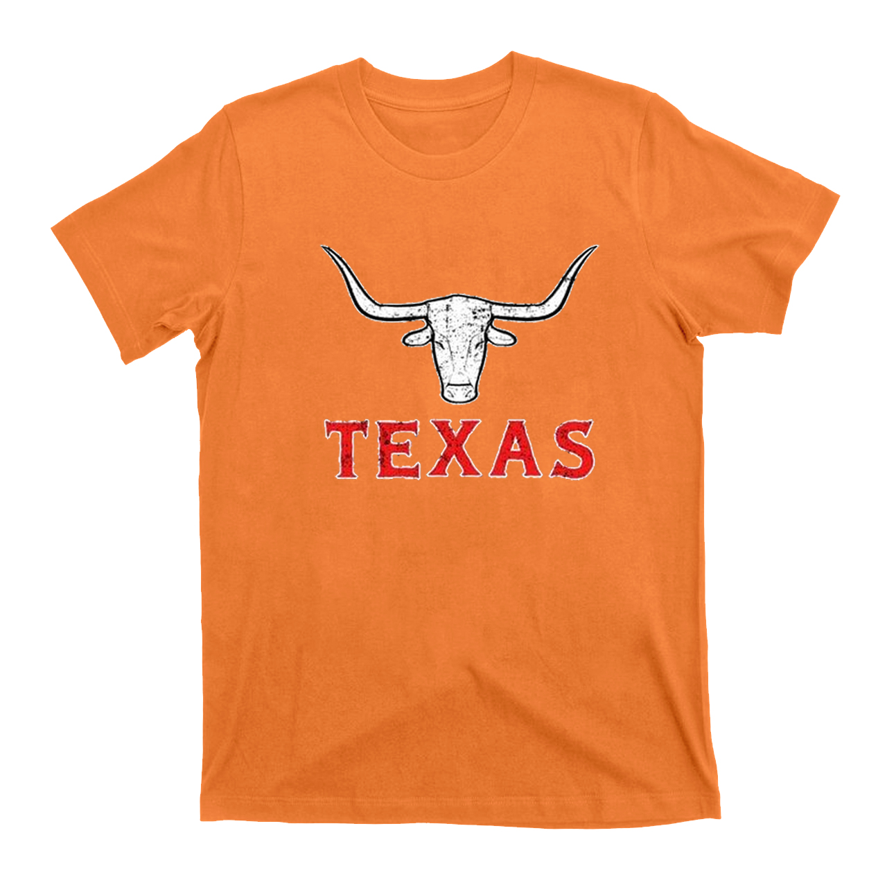 Classic Texas Cow Head Cowboy T-Shirts