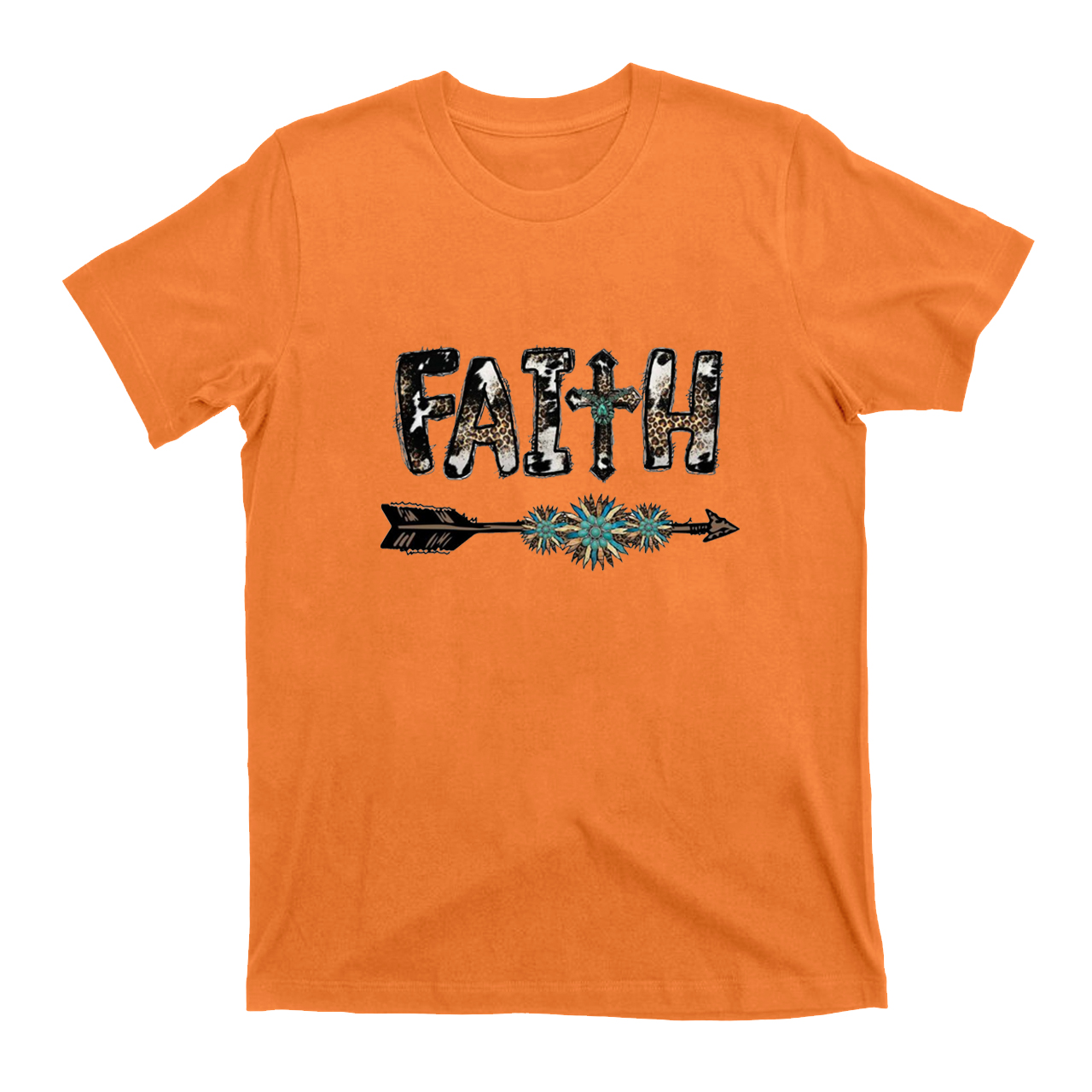 Cowboy Shoots Arrow of Faith T-Shirts