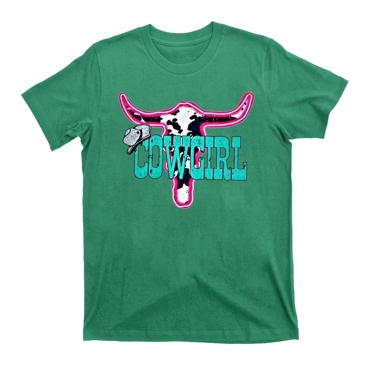 Barbie Pink Cow Skull Cowgirl T-Shirts
