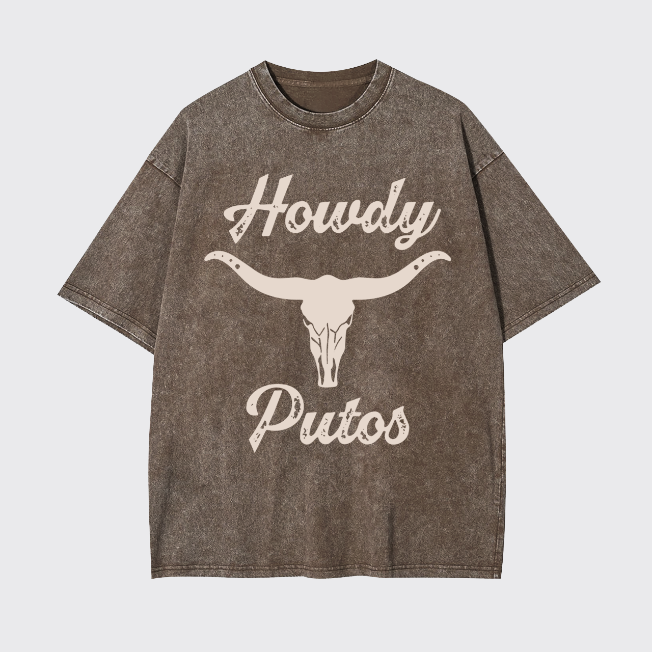 Country Vintage Howdy Garment-dye Tees