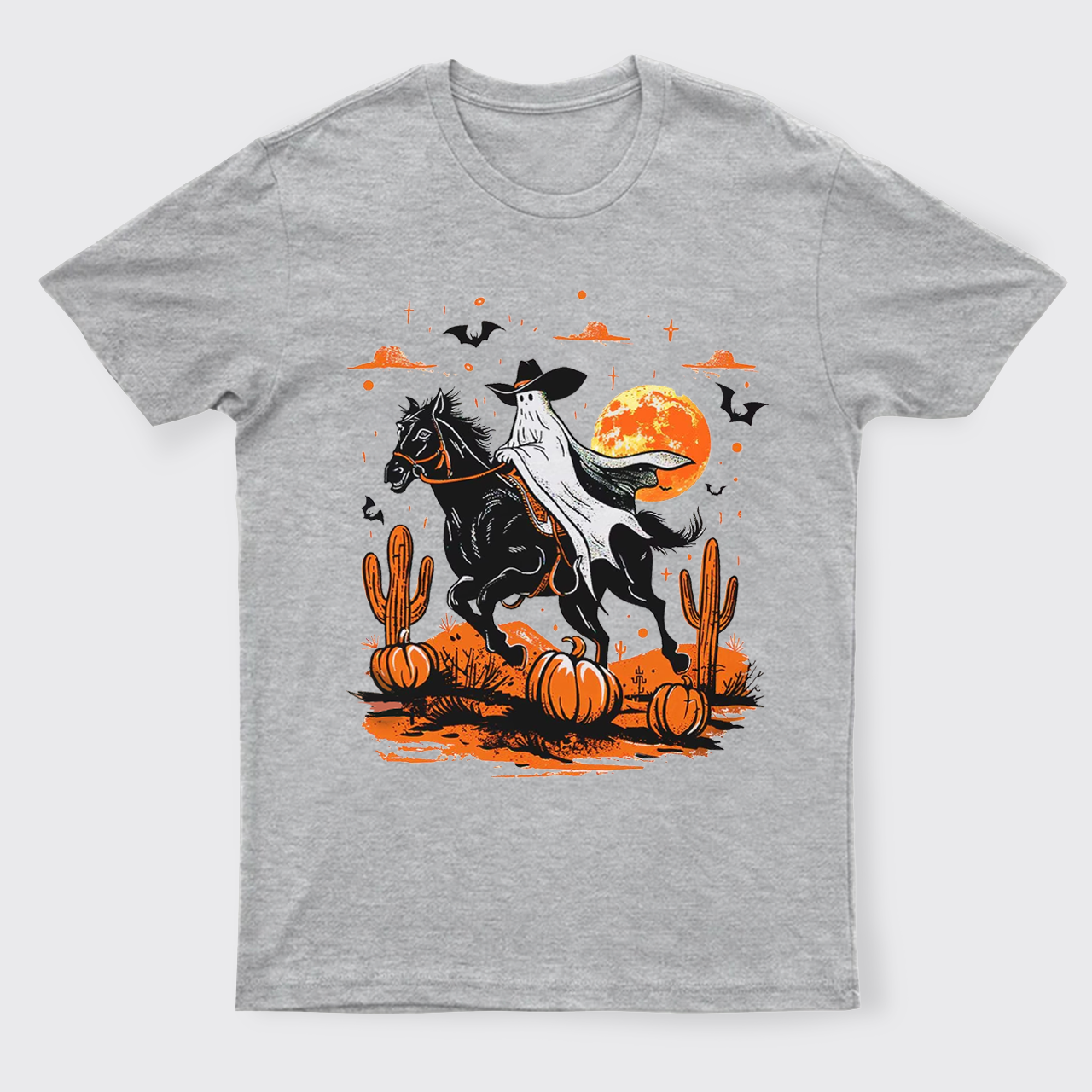 Retro Halloween Ghost Rider T-Shirts