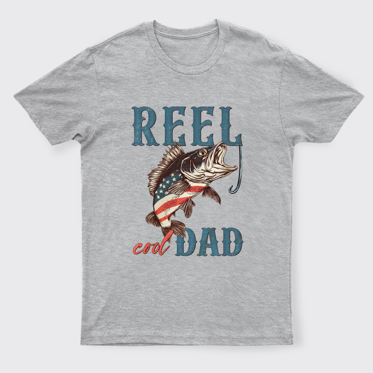 Reel Cool Dad-4th Of July T-Shirts