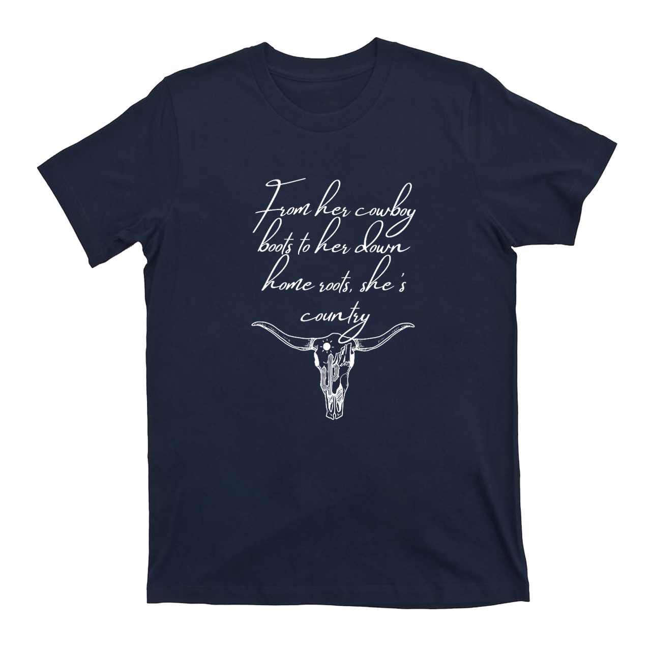 She is Country，We Love This Song T-Shirts T-Shirts
