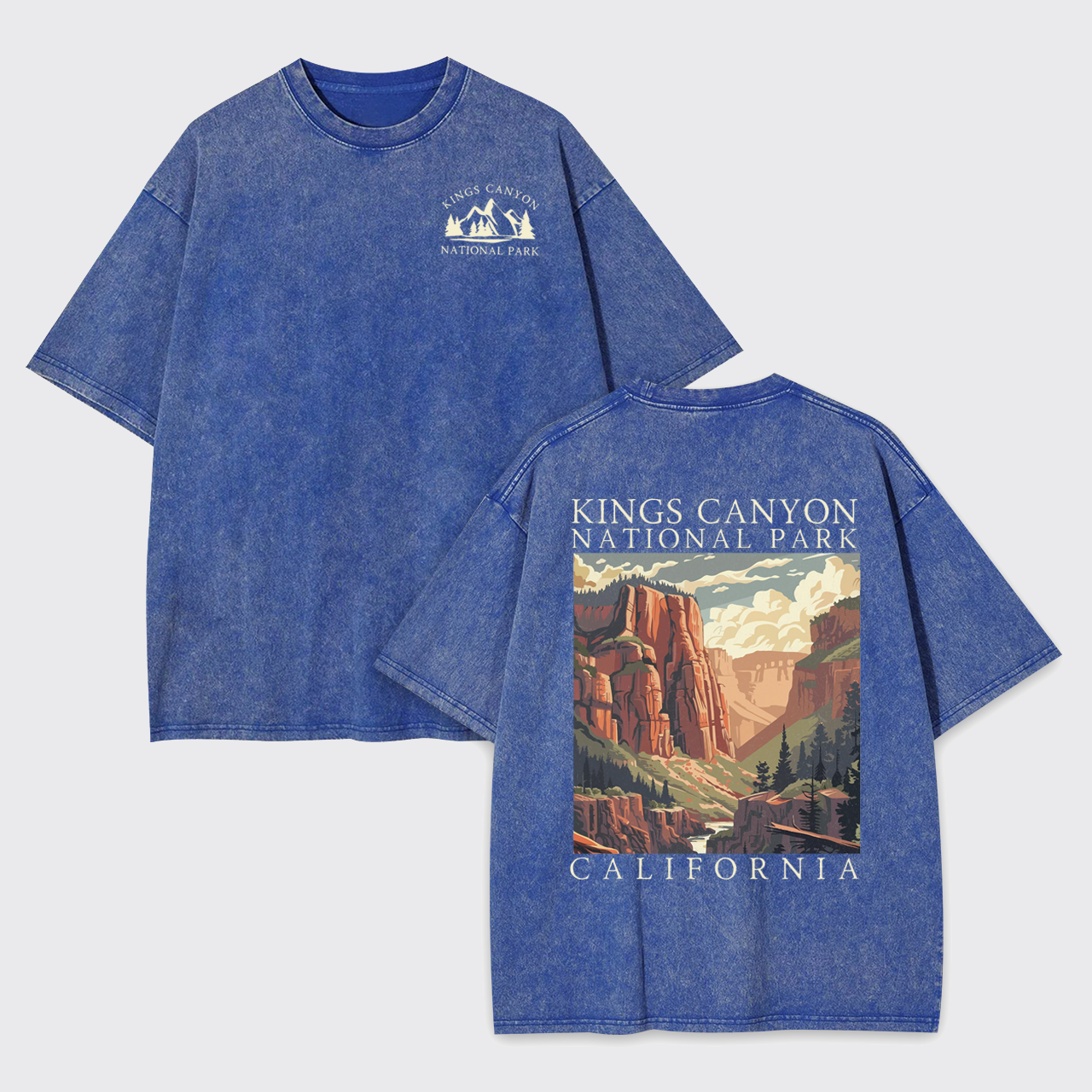 National Park Travel Garment-dye Tees