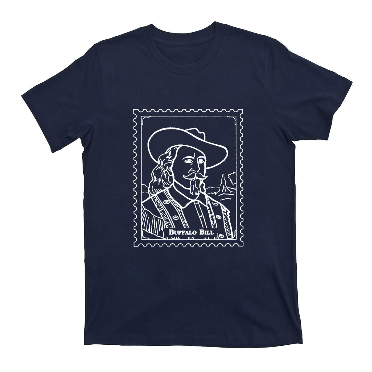 Buffalo Bill Stamp T-Shirts