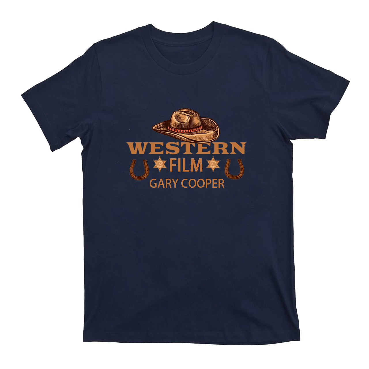 Western Film Star Gary Cooper T-Shirts