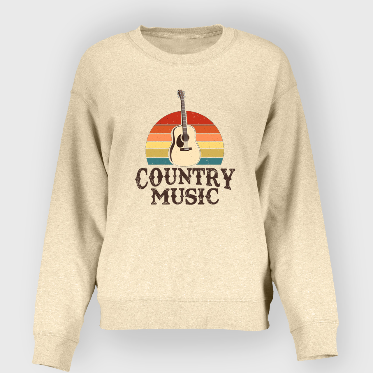 Desert Sunset Country Music Sweatshirt