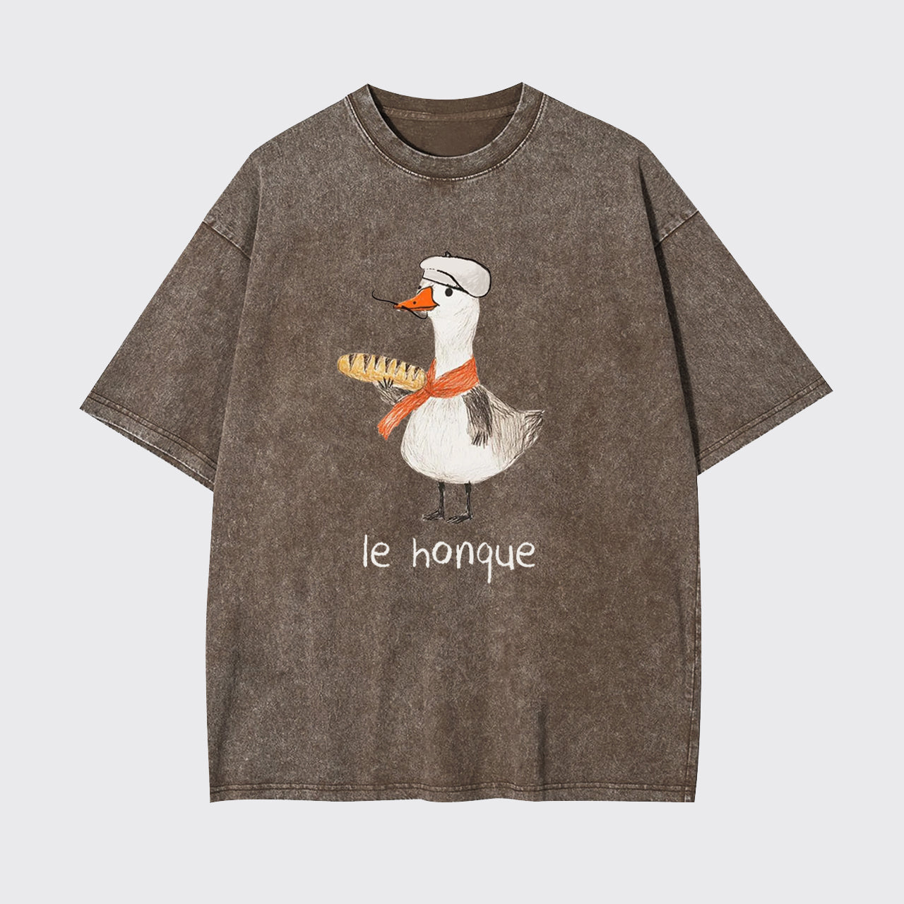 Breaded Goose Funny Garment-dye Tees