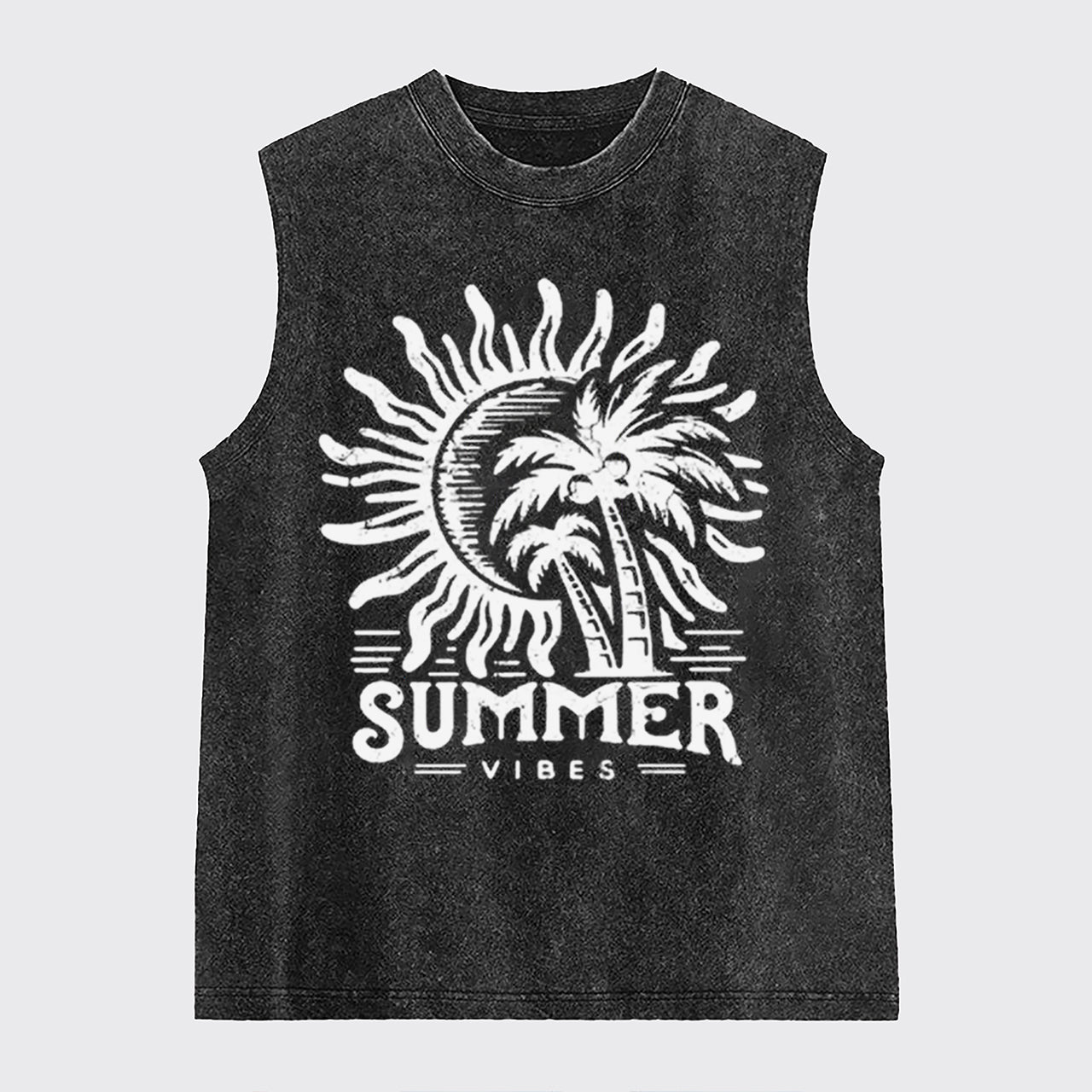 Retro Summer Vibes Washed Tanks