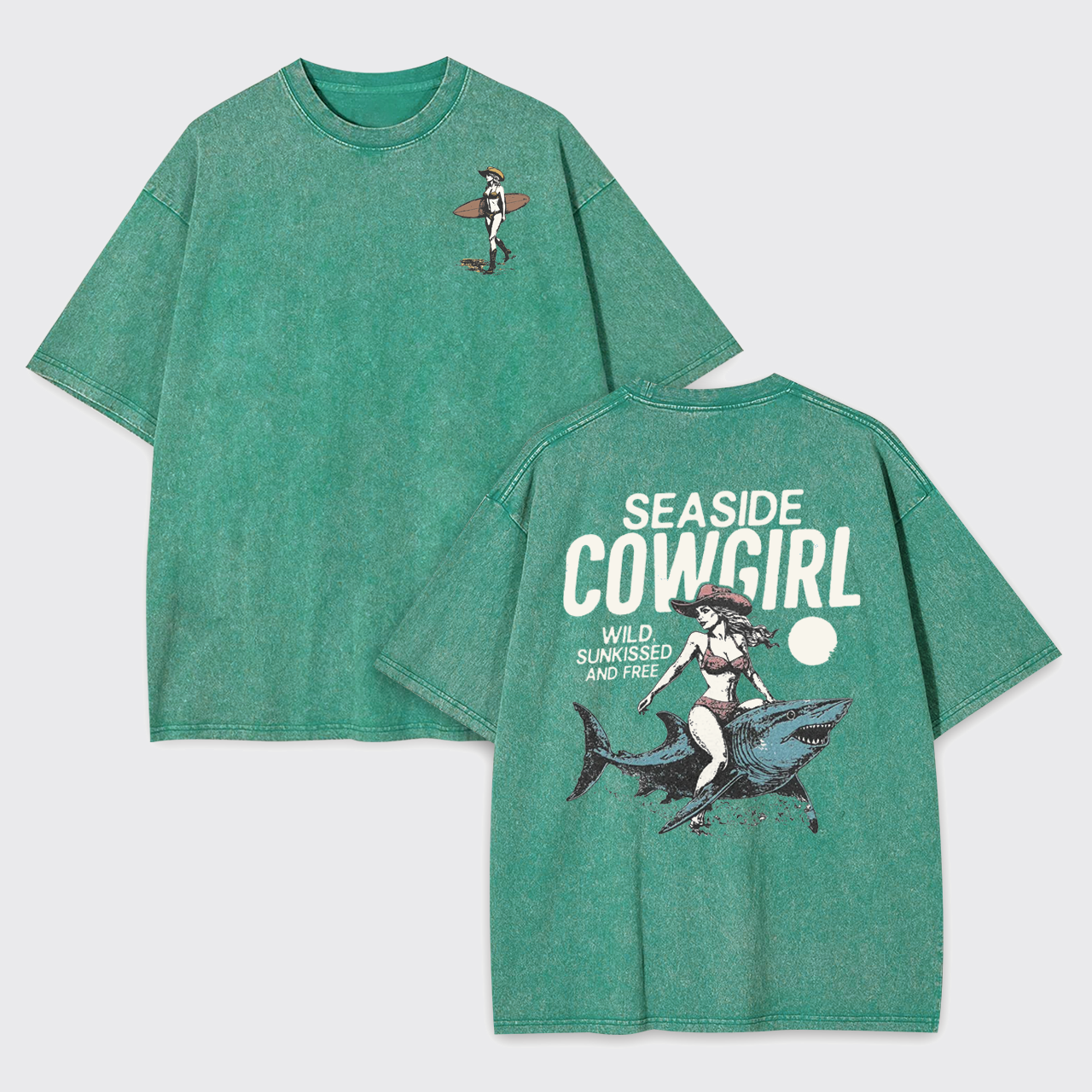 Cowgirl Summer Garment-dye Tees