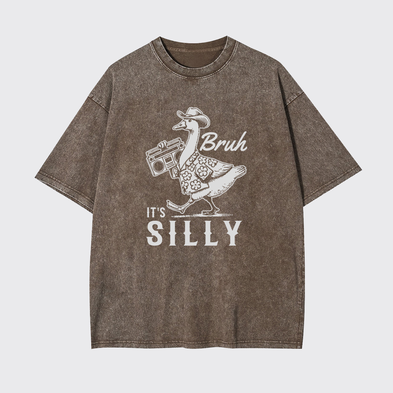 Bruh It’s Summer Goose Silly Goose Garment-dye Tees