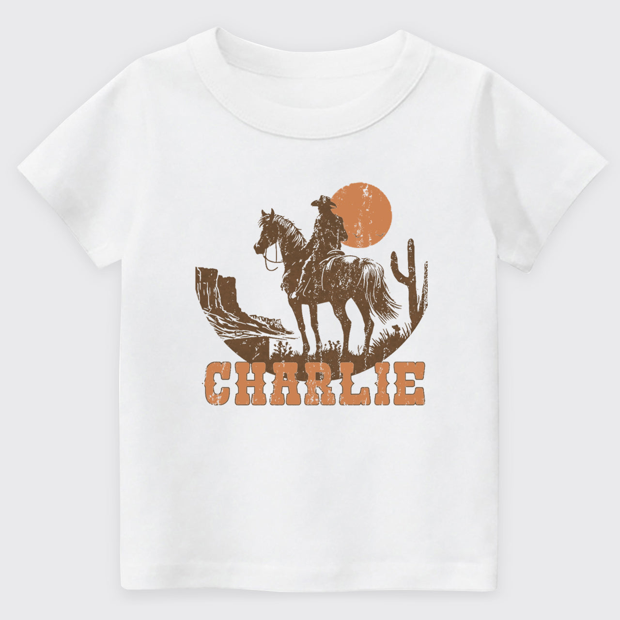 Personalized Cowboy Kids T-shirt