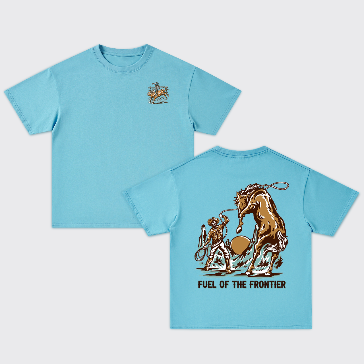 Full Of The Frontier Oversize T-Shirts