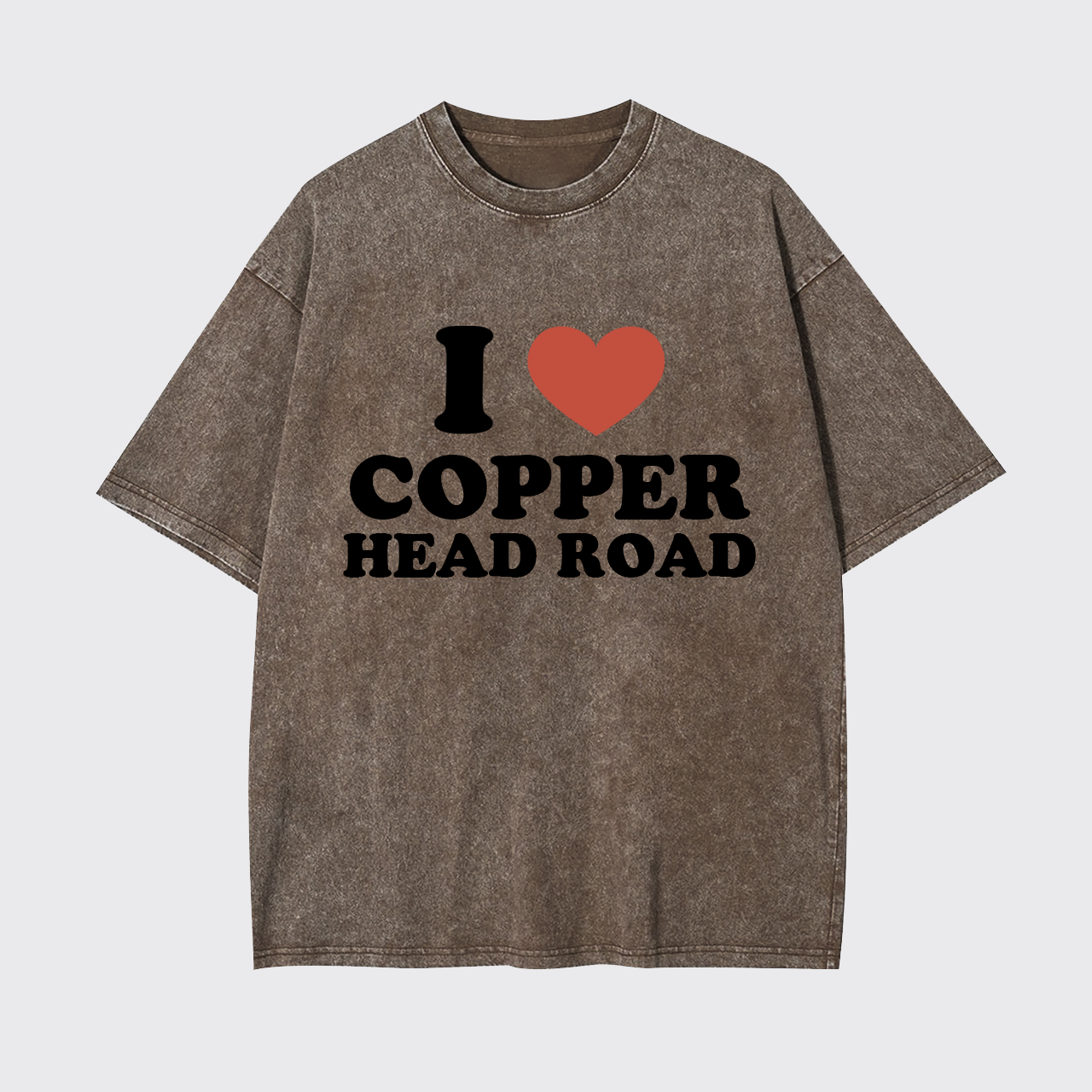I Love CopperHead Garment-dye Tees