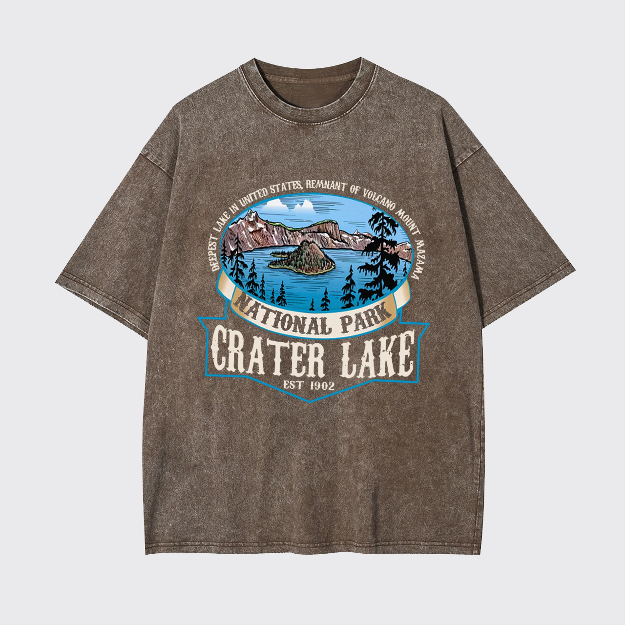 Crater Lake National Park Garment-dye Tees