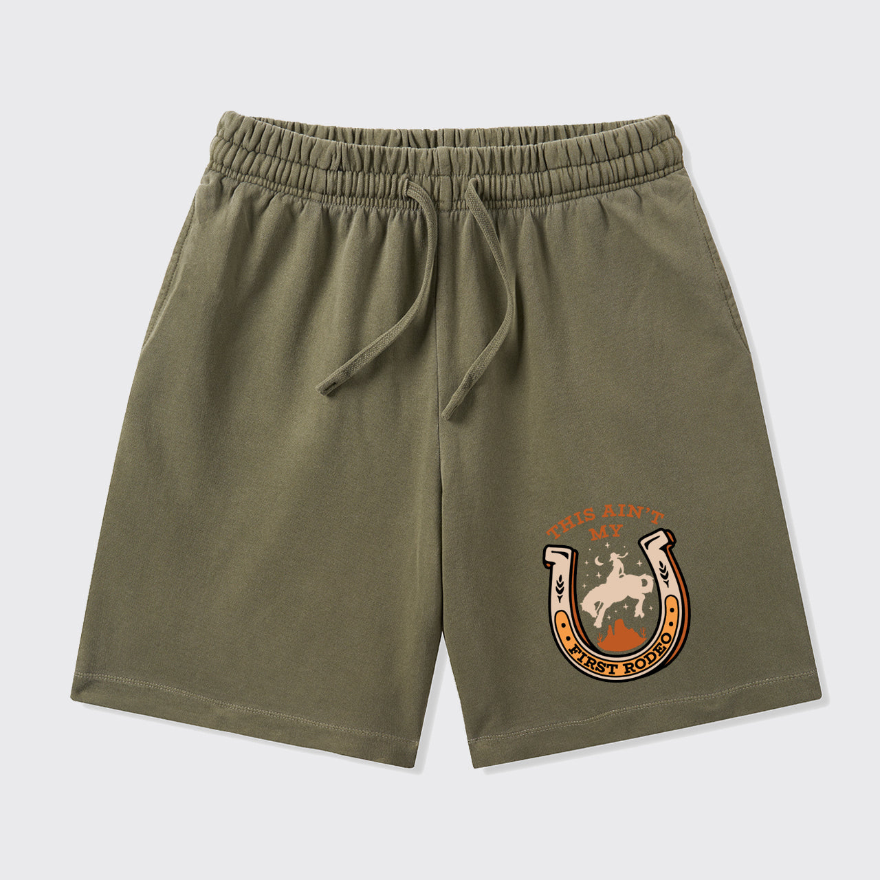 Not My First Rodeo_Broncobay Shorts