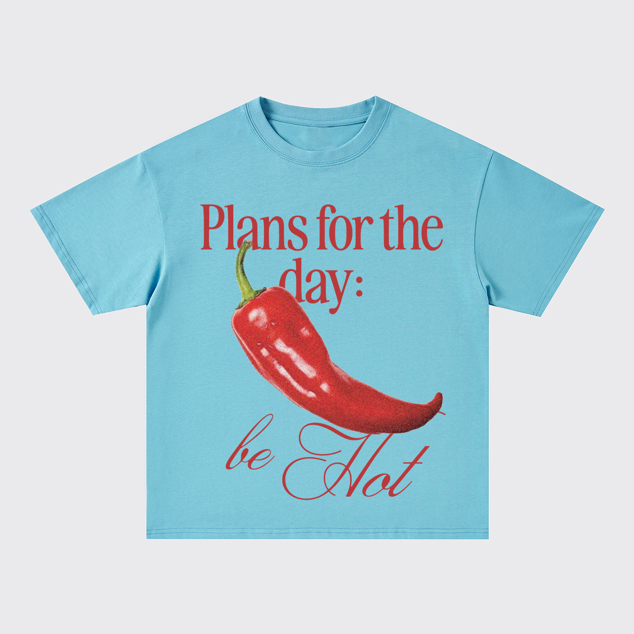 Spicy Vibes Be Hot Pepper Oversize T-Shirts
