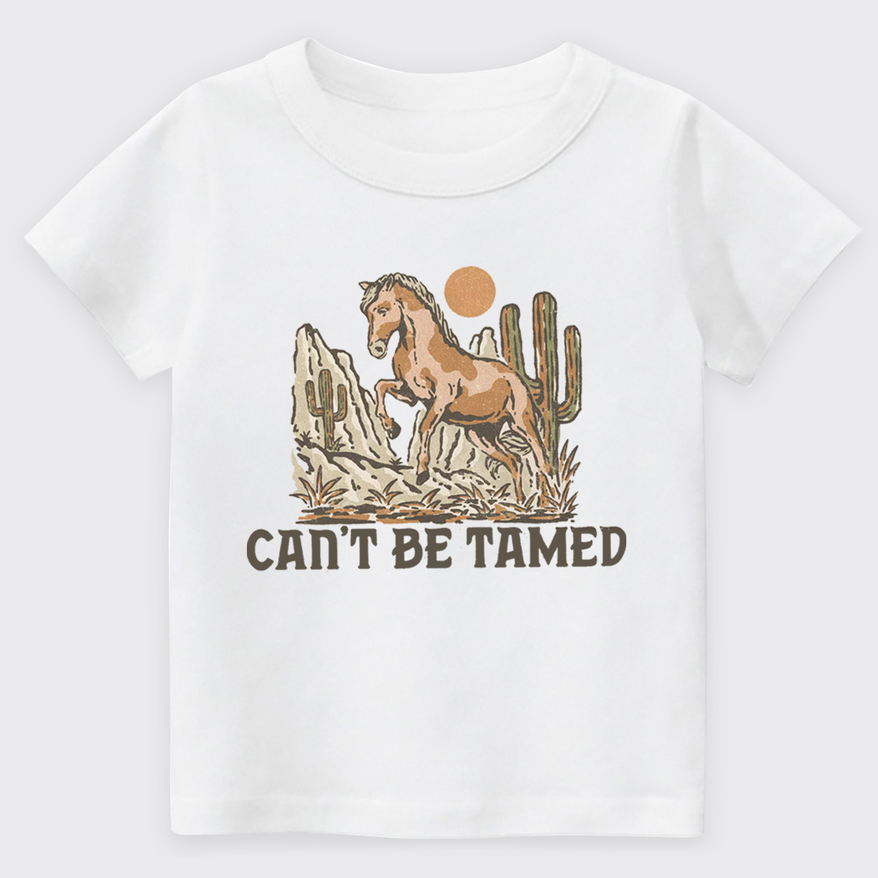 Can't Be Tamed Kids T-shirt