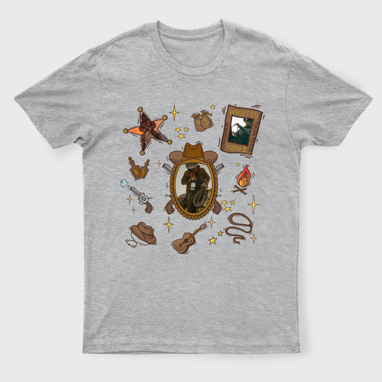 Custom Photo Birthday Gifts T-Shirts