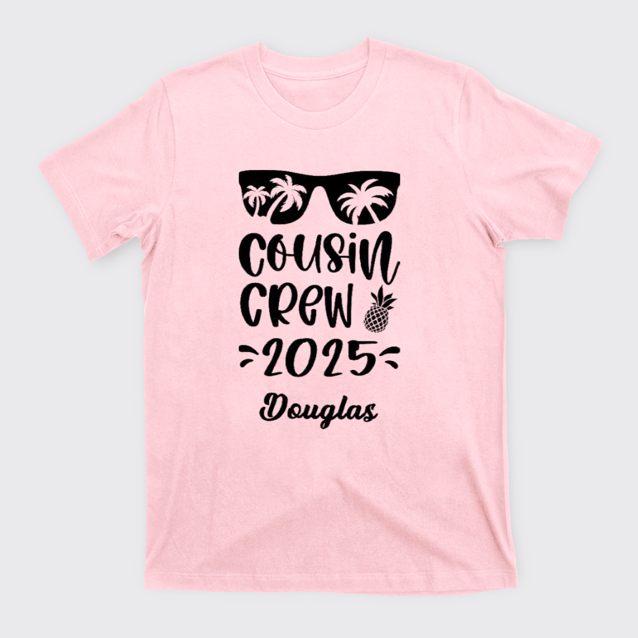 Personalized Cousin Crew 2025 T-Shirts