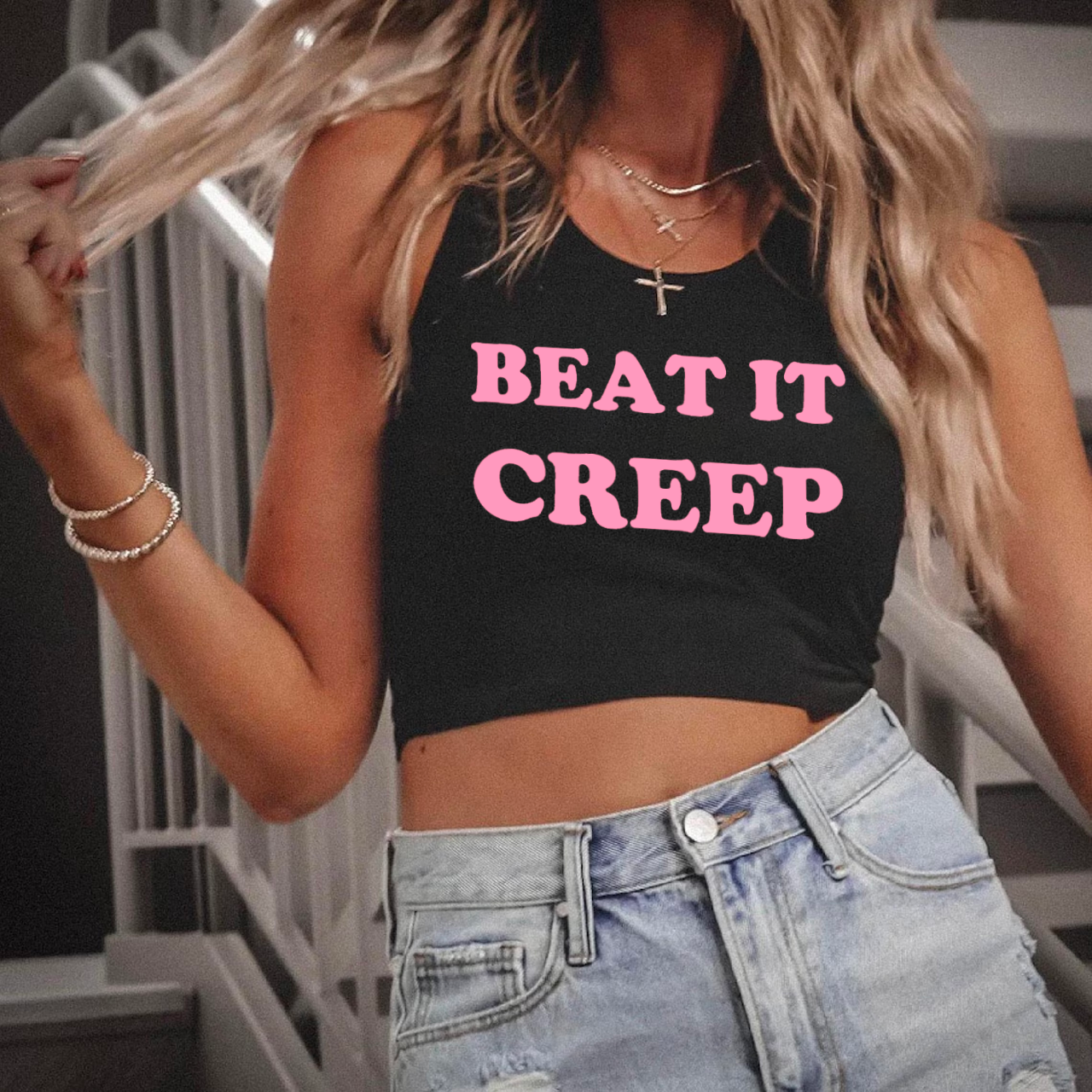Beat It Creep Tank Top