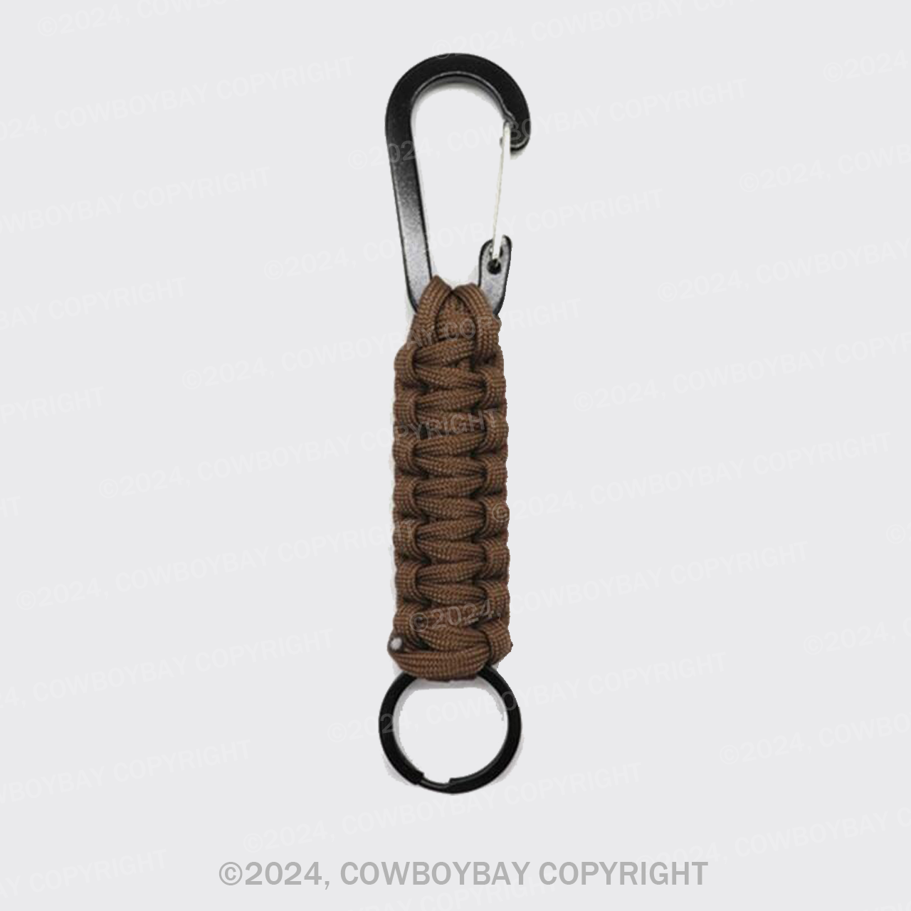 Outdoor Emergency Survival Hiking Buckle Keychain