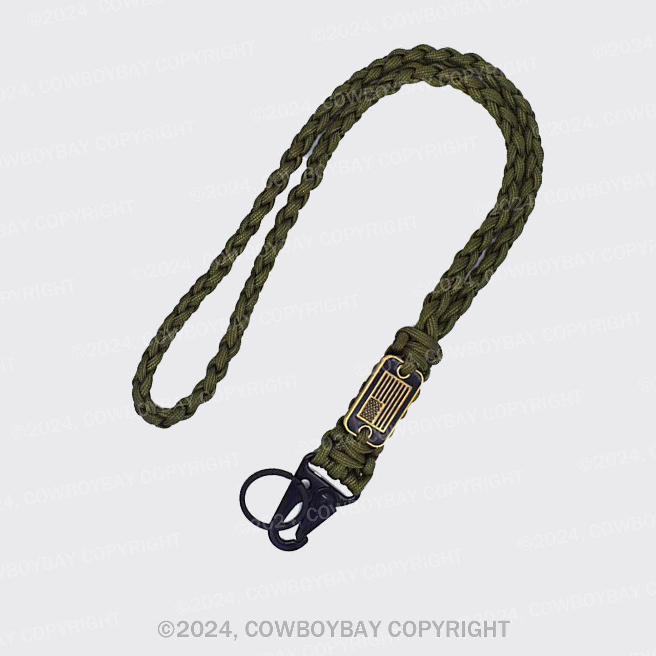 Mountaineering Lanyard Hawkbill Keychain